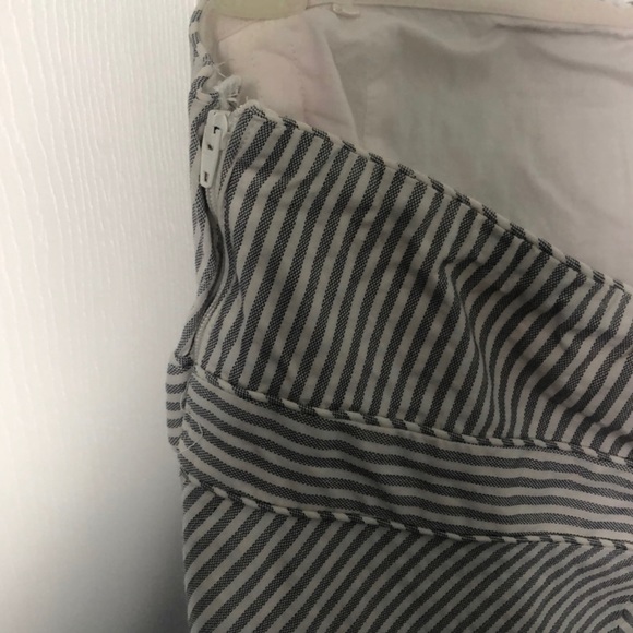 Gap White and Grey Chevron Dress Size 2 - Picture 7 of 7